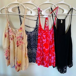 Womens size small tank tops